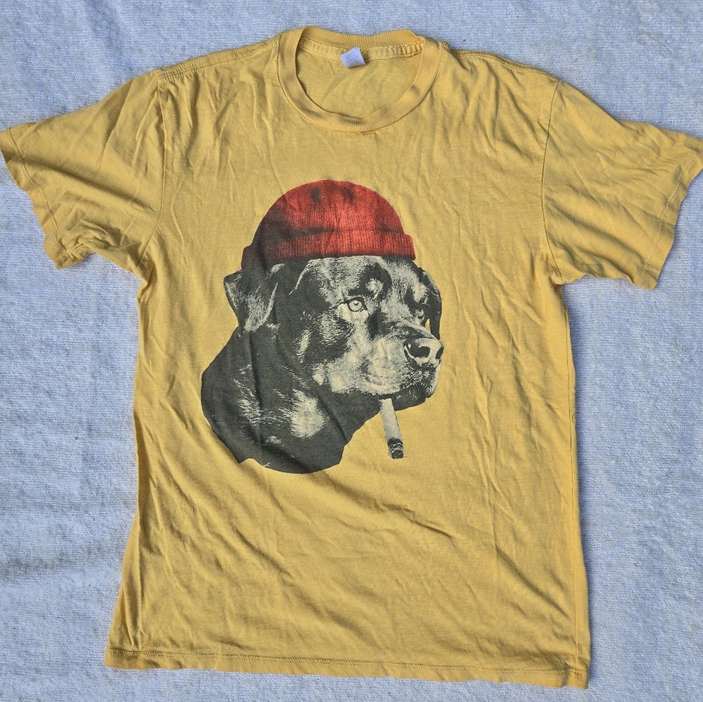 Yellow Graphic Tee
